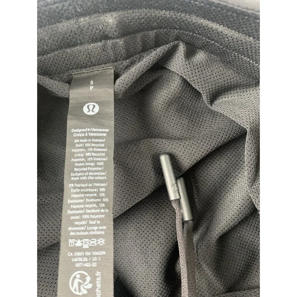 Mile Maker Ripstop Lined Short 6” Black
